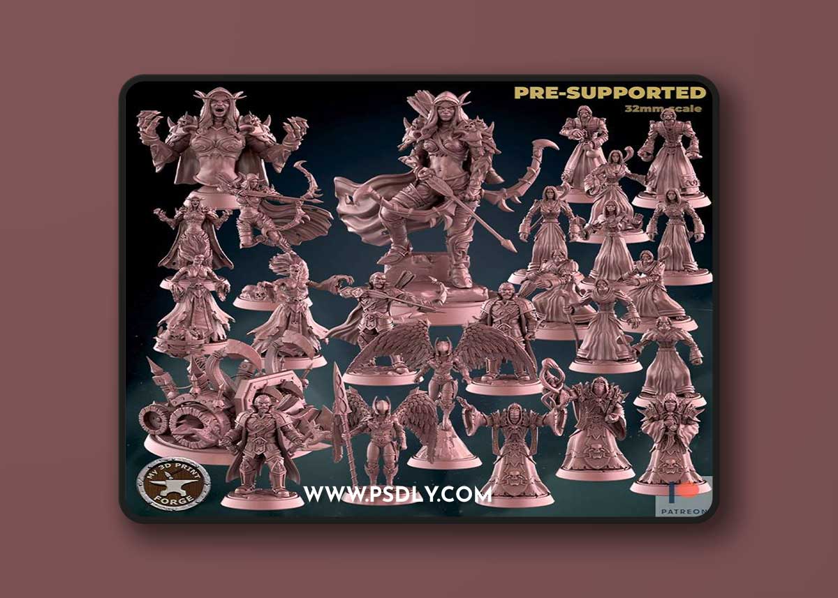 My3DPrintForge - Undeads v2 June 2023 – 3D Print Model