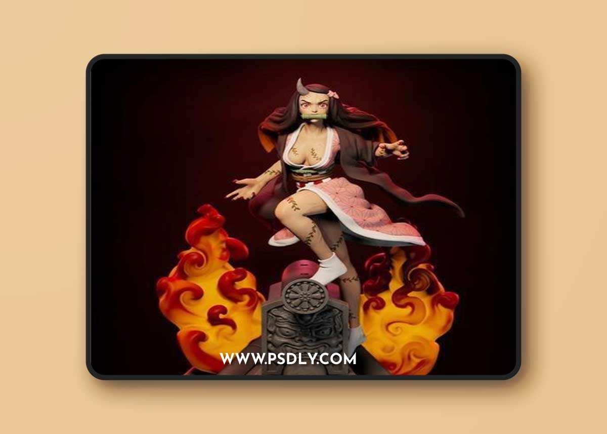 Nezuko Kamado – 3D Print Model