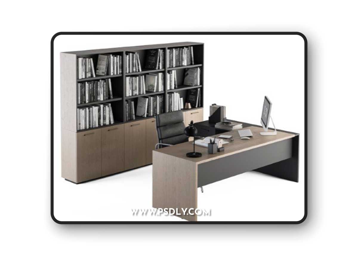 Office Furniture - Manager Set 09