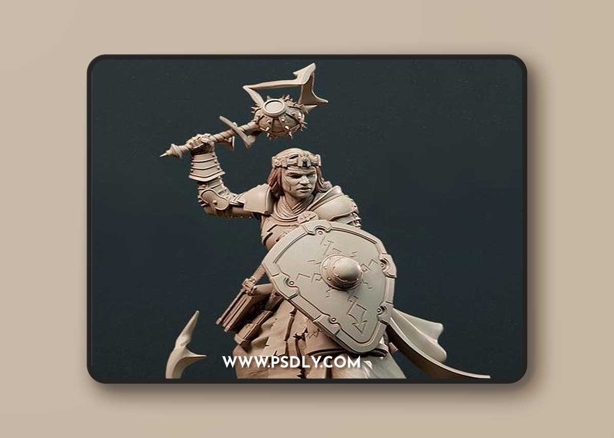 Orc Pirate and Matt Jones and Jeanne Du Tonnerre – 3D Print Model