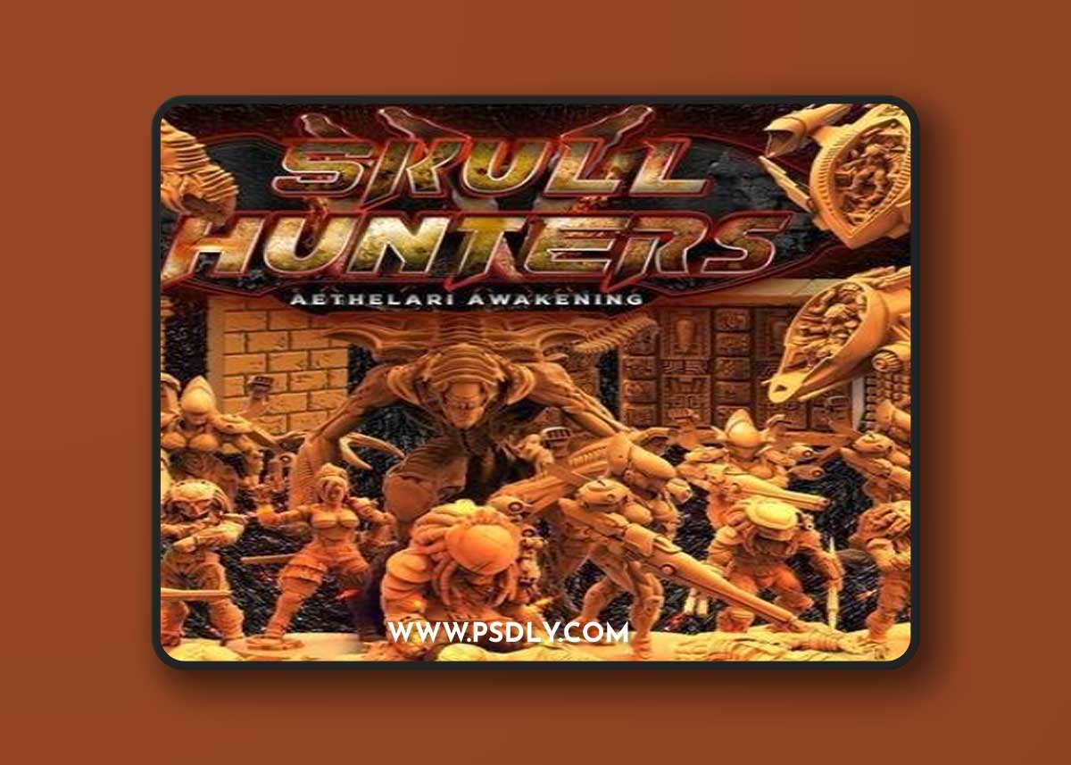 Papsikels Miniatures - Skull Hunters 4 - May 2022 – 3D Print Model