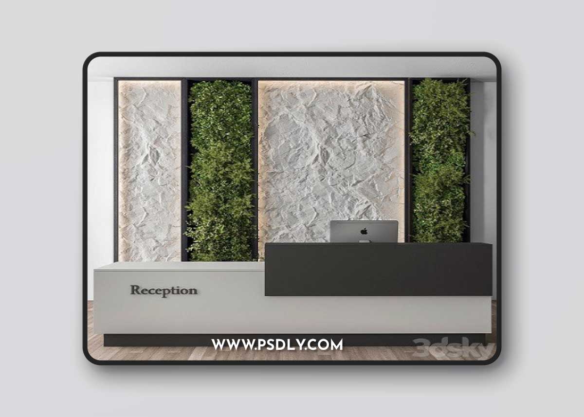 Reception Desk Office Set 394