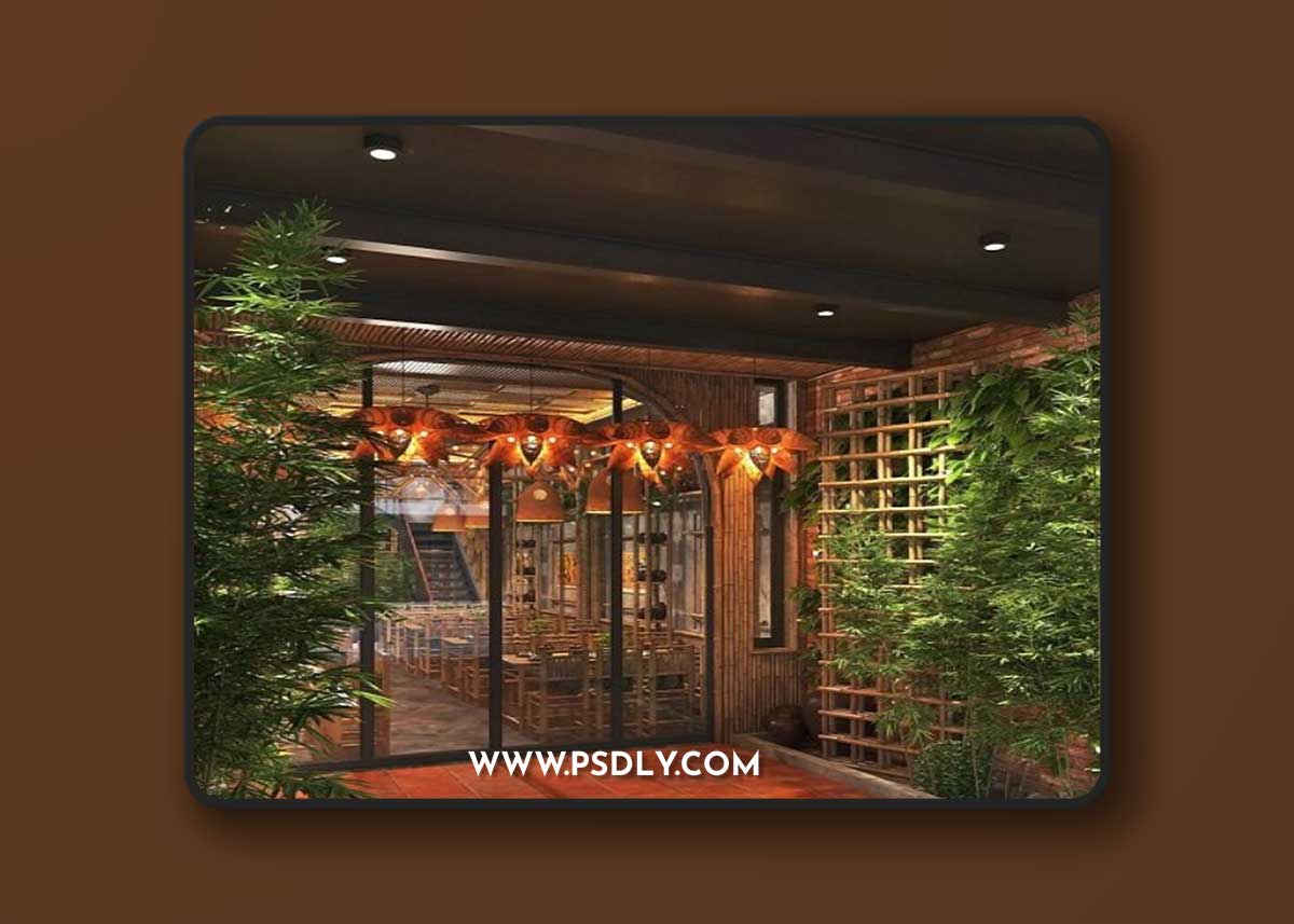 Restaurant Interior by Thai Chung