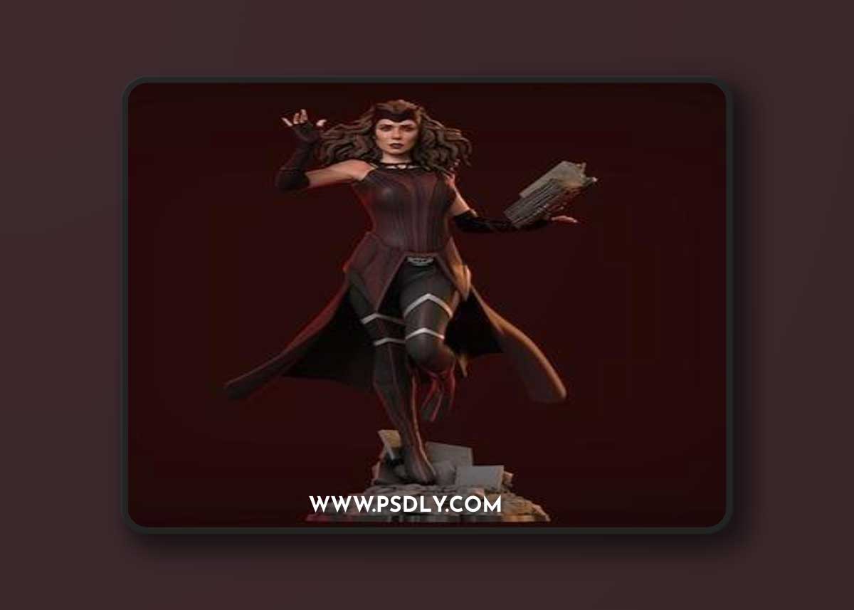 Scarlet Witch Movie Suit – 3D Print Model