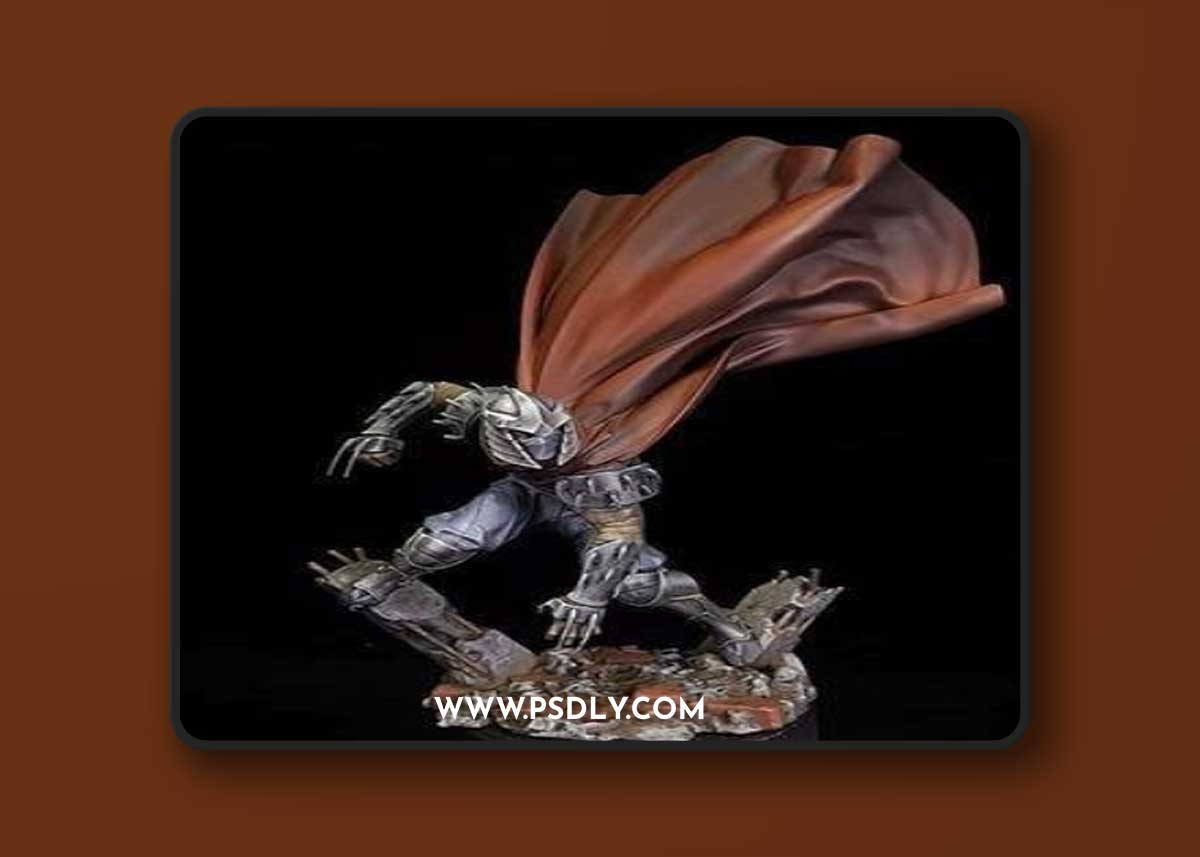 Shredder Pose 2 1-10 Scale – 3D Print Model