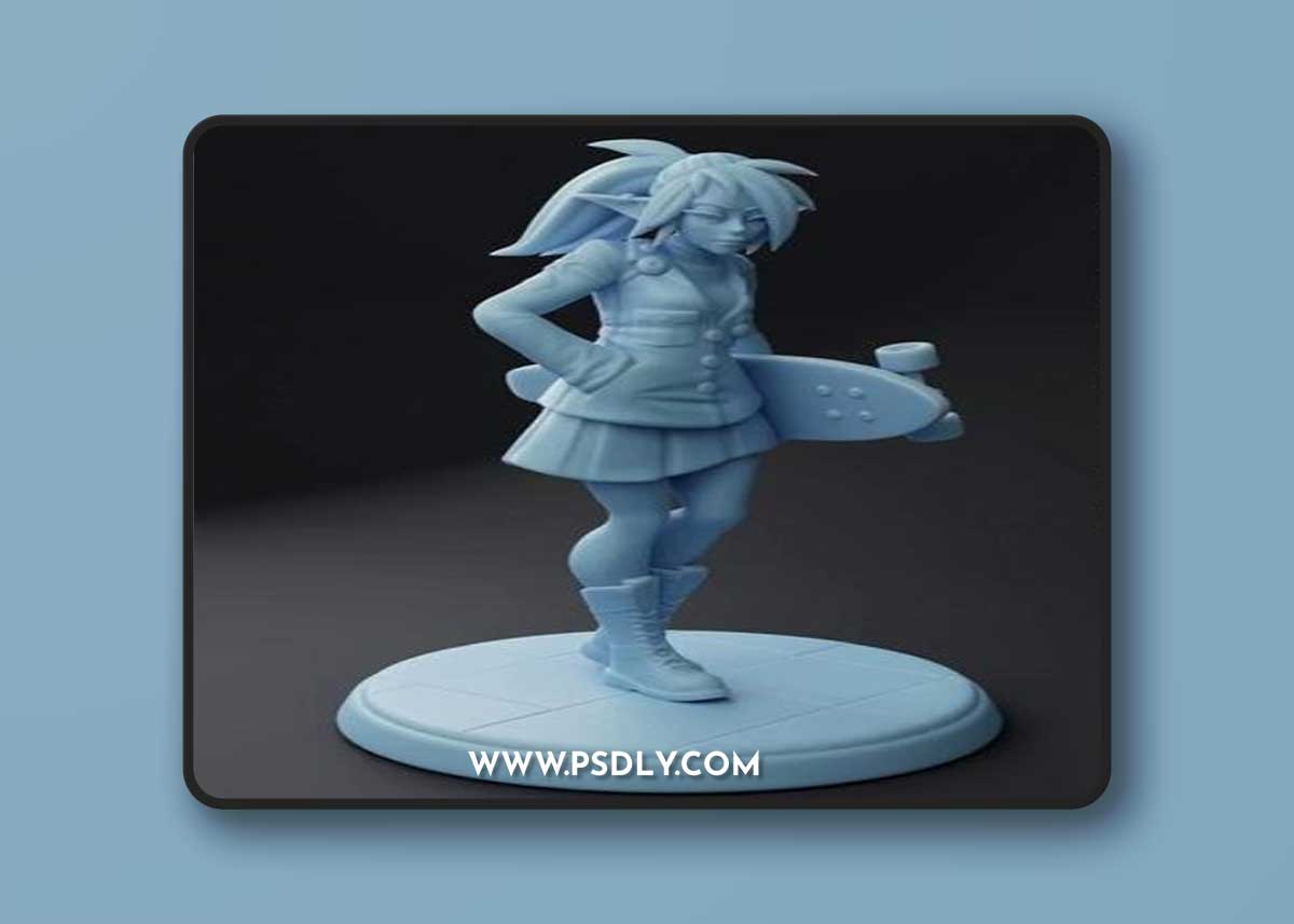 Silent Barb – 3D Print Model