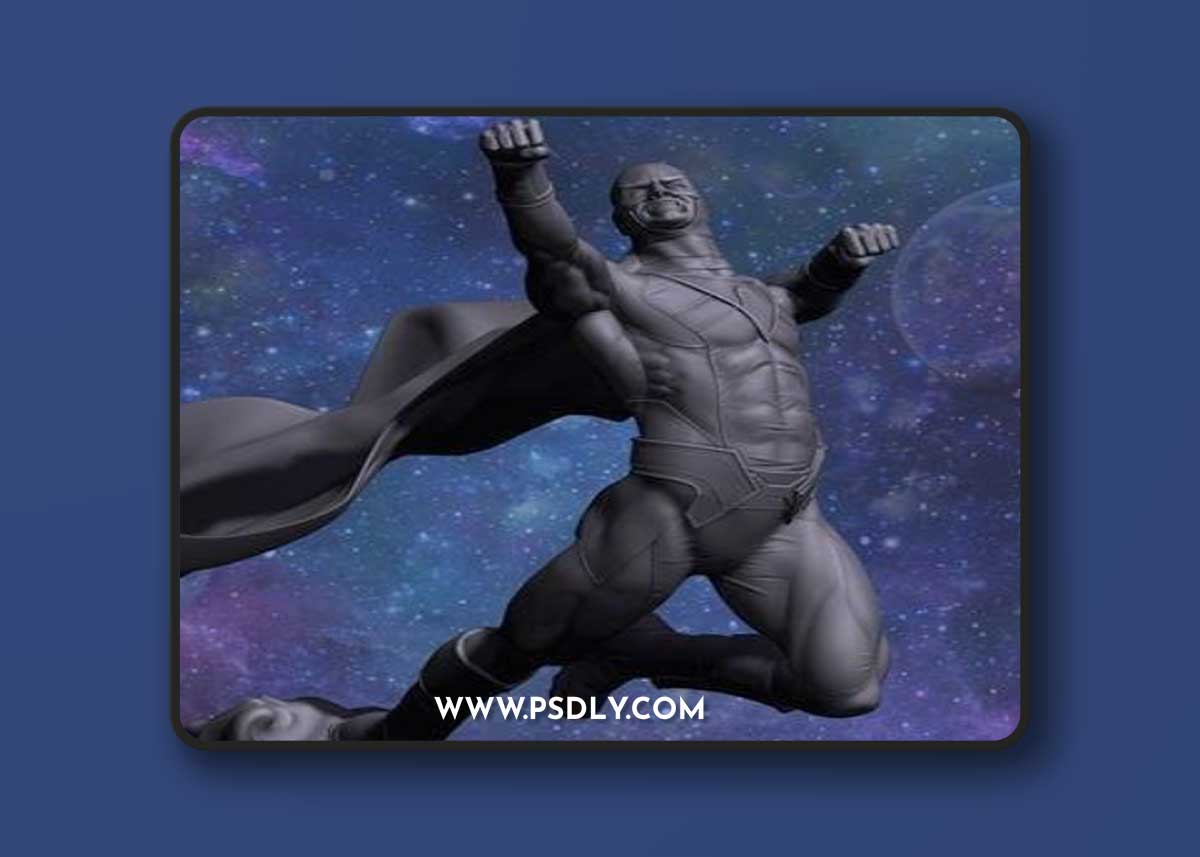 Space Ghost Statue – 3D Print Model