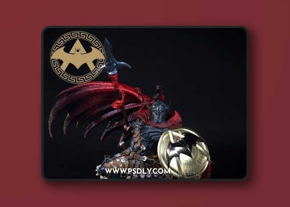 Spartan Batman by Creative Geek Group – 3D Print Model