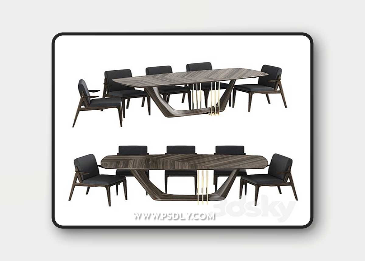 TABLE + CHAIRS BY ARCHMEBEL