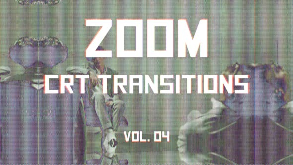 Videohive CRT Zoom Transitions Vol. 04 46176065