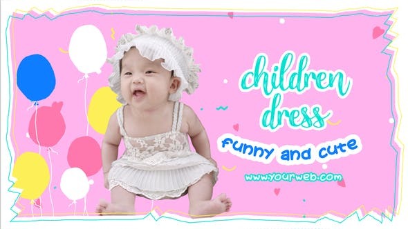 Videohive Children Promo Slide 22453471