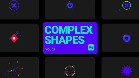 Videohive Complex Shapes 02 for After Effects 46060308