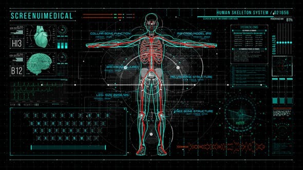 Videohive HUD700 Screen MEDICAL4 46325131