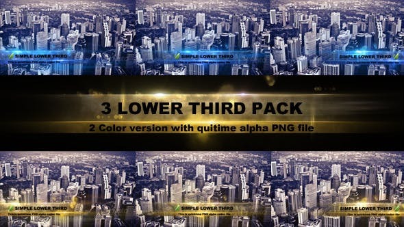 Videohive Lower Third Pack 8586481