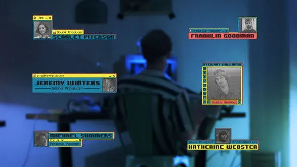 Videohive Old School Lower Thirds 45371786