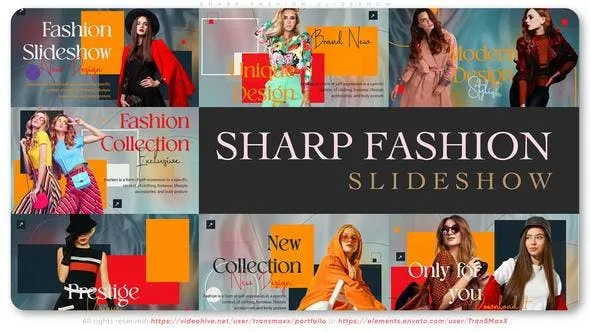 Videohive Sharp Fashion Slideshow 46089536