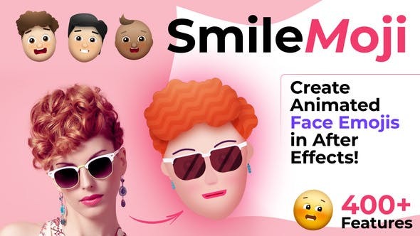 Videohive - SmileMoji - Character Face Rig - Lip sync - 44577116 - v1