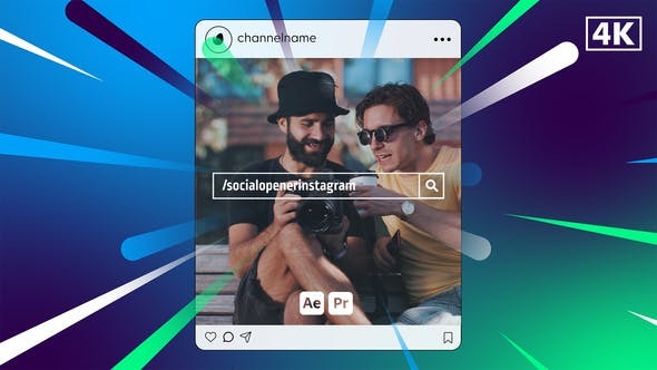 Videohive Social Opener Instagram 45872033