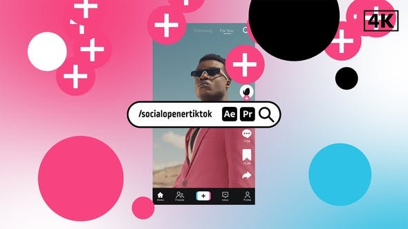 Videohive Social Opener TikTok 45914372