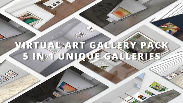 Videohive Virtual Art Gallery Pack 32986976