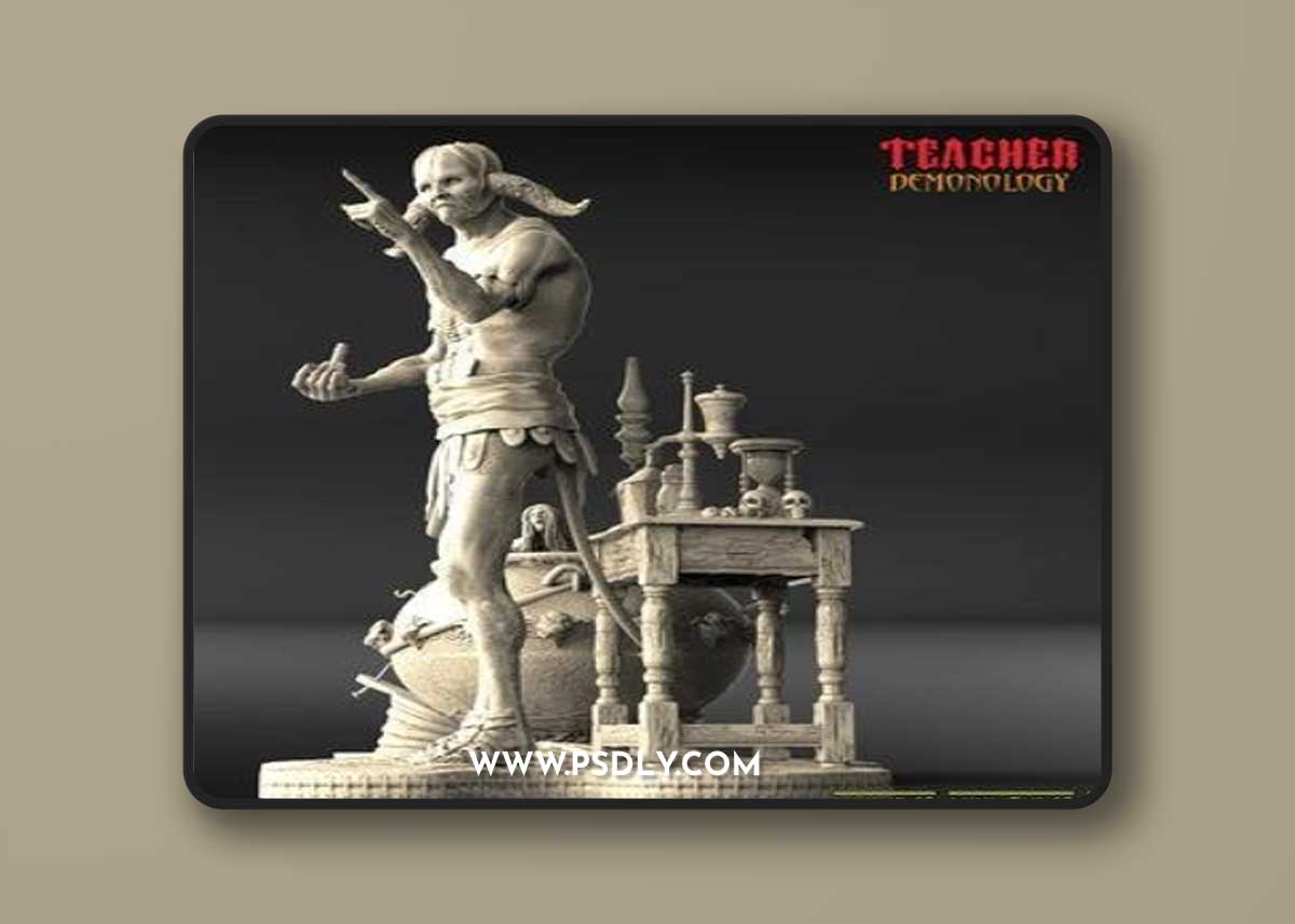 Walades Studio - Teacher – 3D Print Model