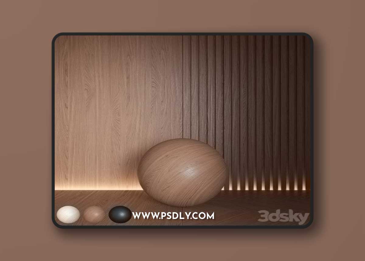 Wood material seamless
