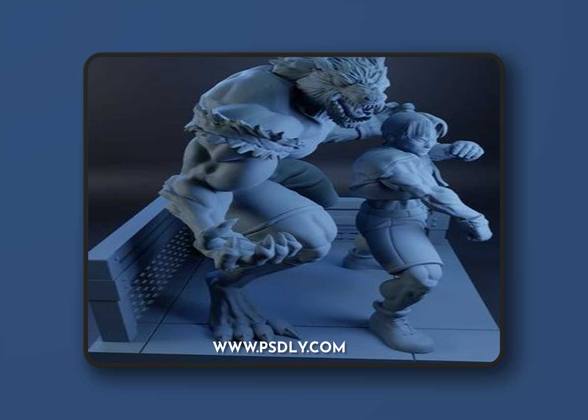 Yugo - Bloody Roar – 3D Print Model