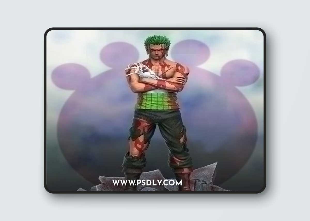 Zoro Sacrifice One Piece – 3D Print Model
