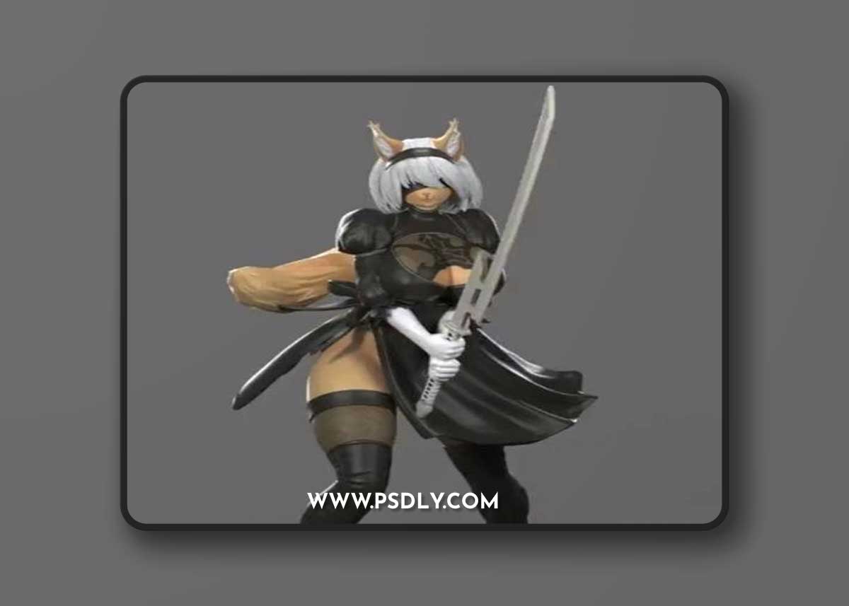 2B Furry – 3D Print Model