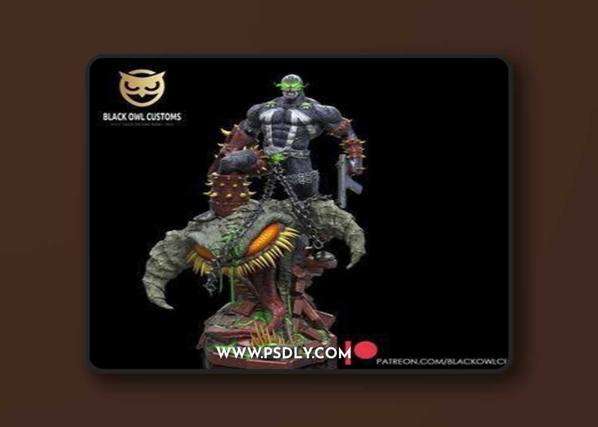Black Owl Customs - SPAWN BOC – 3D Print Model