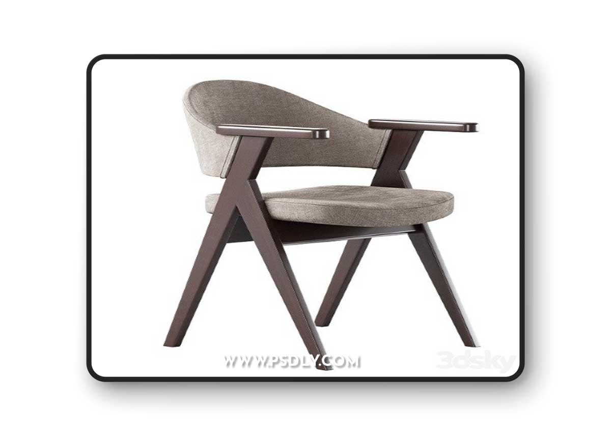 Chair Lester by Deephouse 3d model