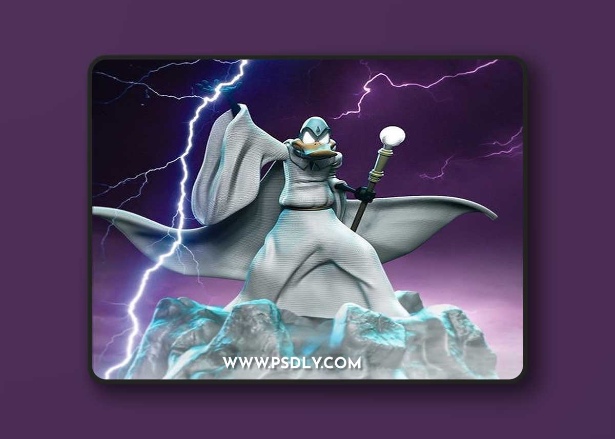 Daffy Duck The Mage – 3D Print Model