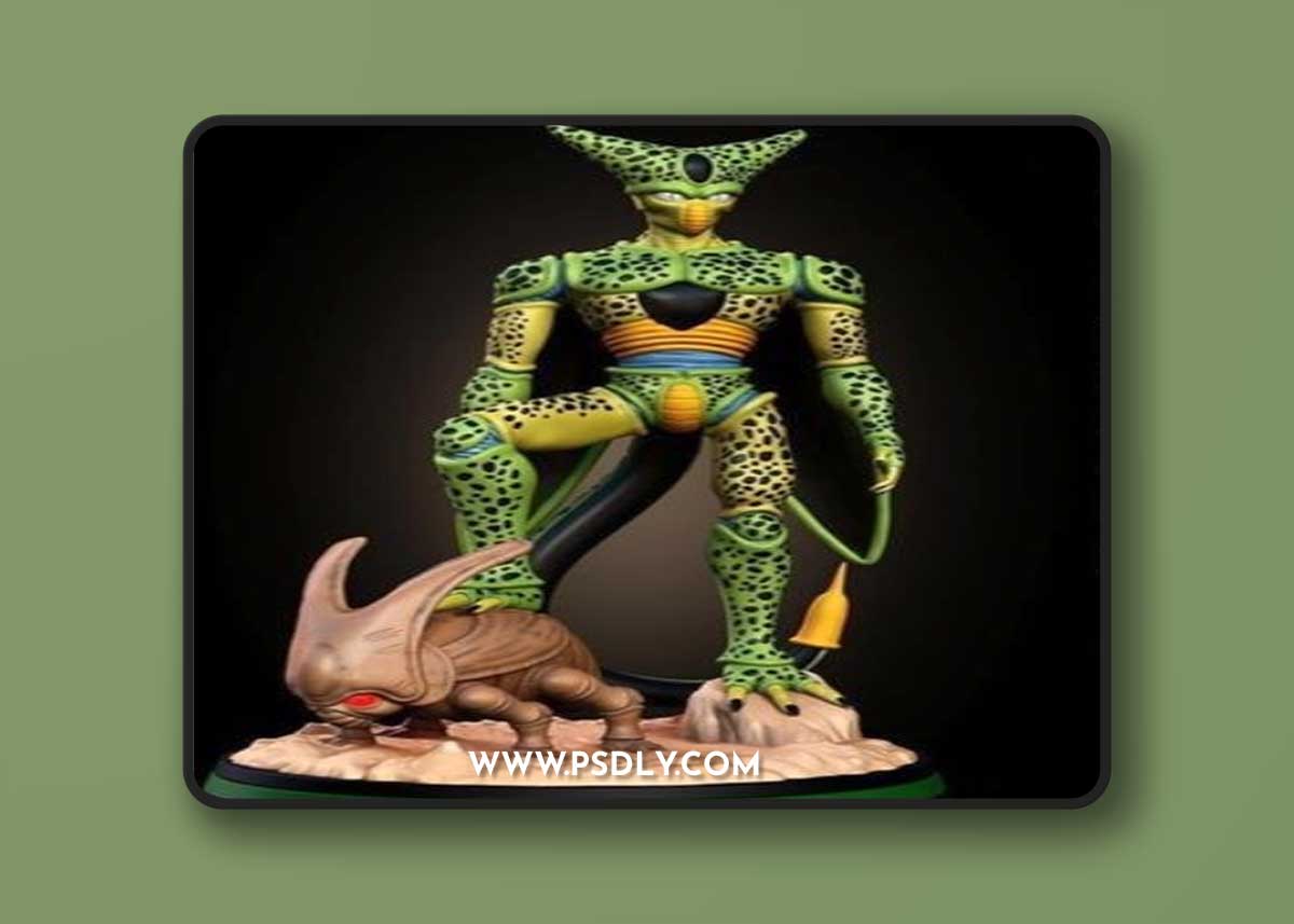 Dragon Ball - Cell fase 1 – 3D Print Model