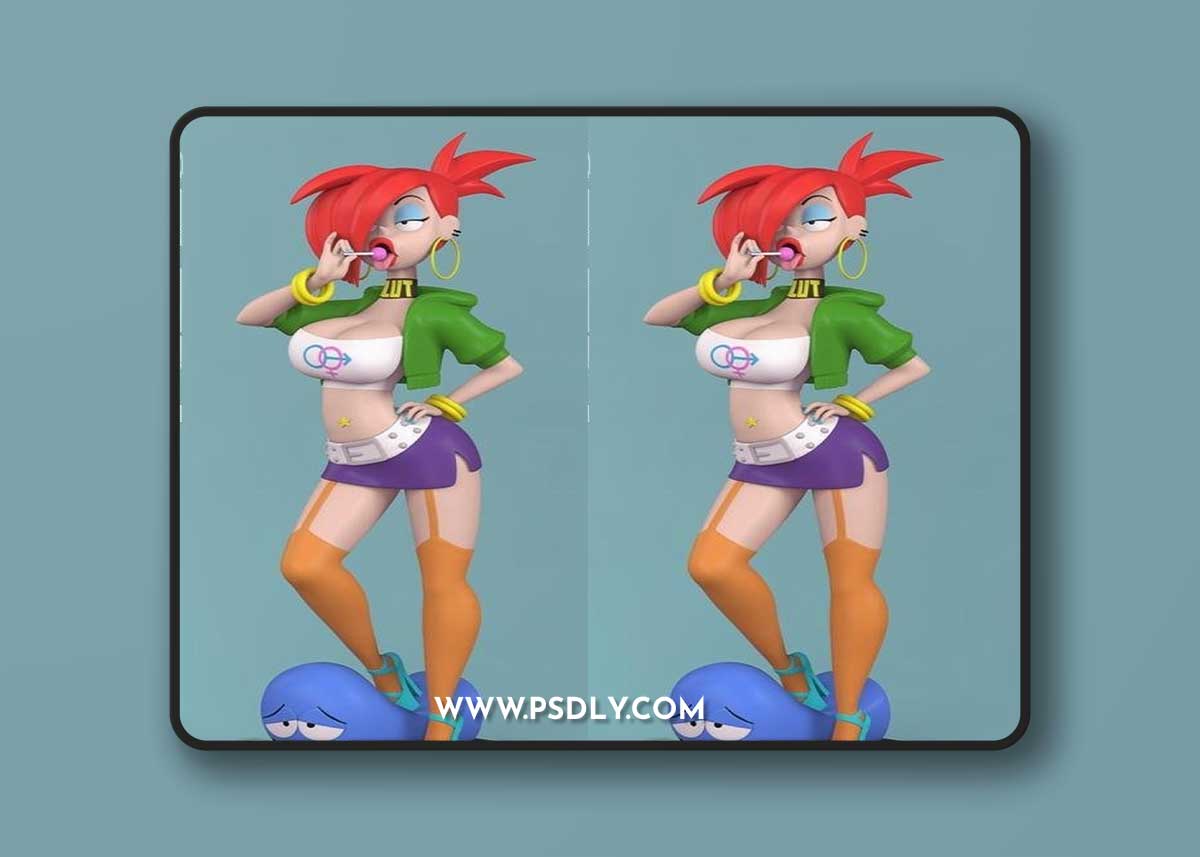 Frankie Foster FOSTER HOME FOR IMAGINARY FRIENDS – 3D Print Model