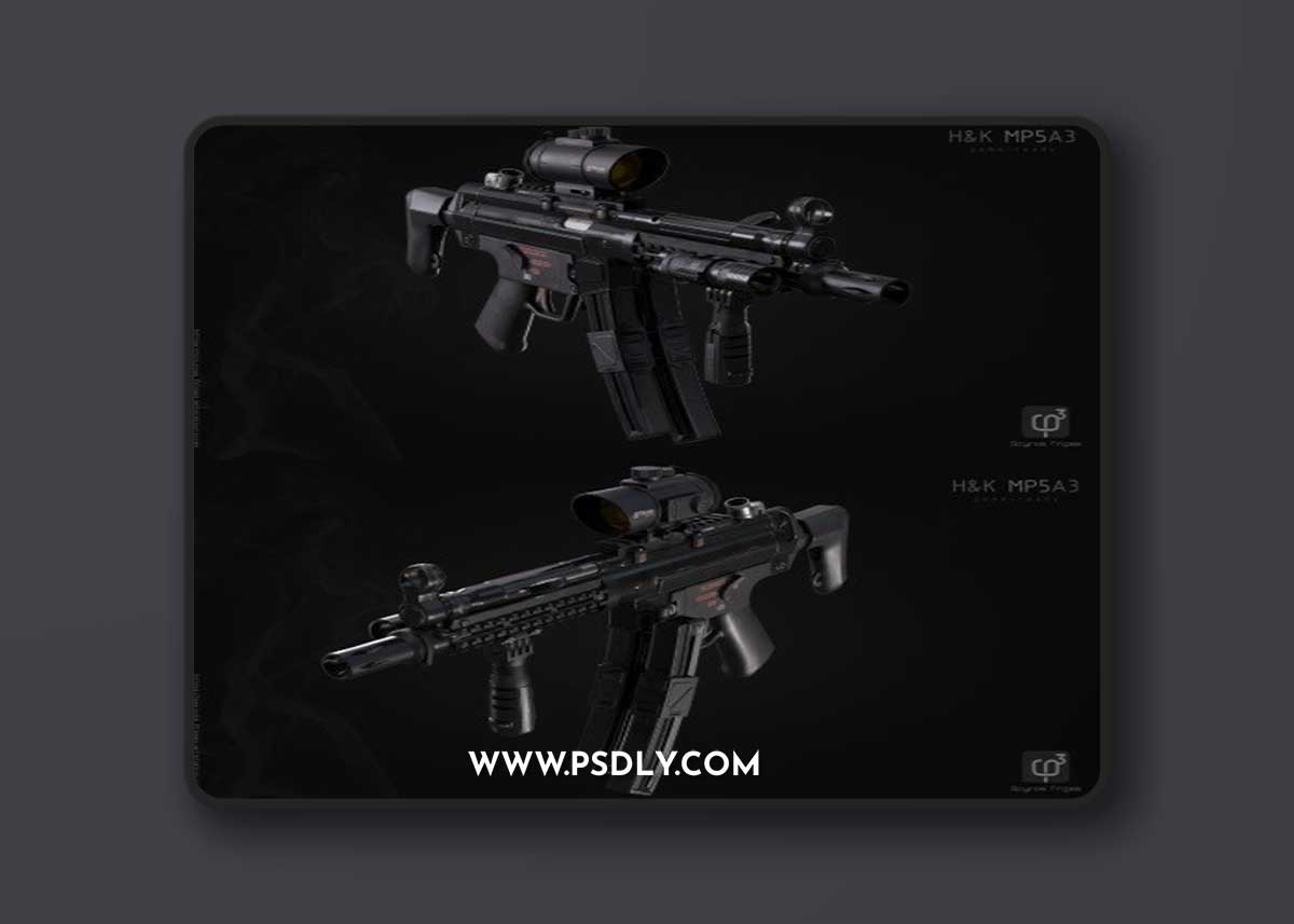 H&K MP5 (A3) game model