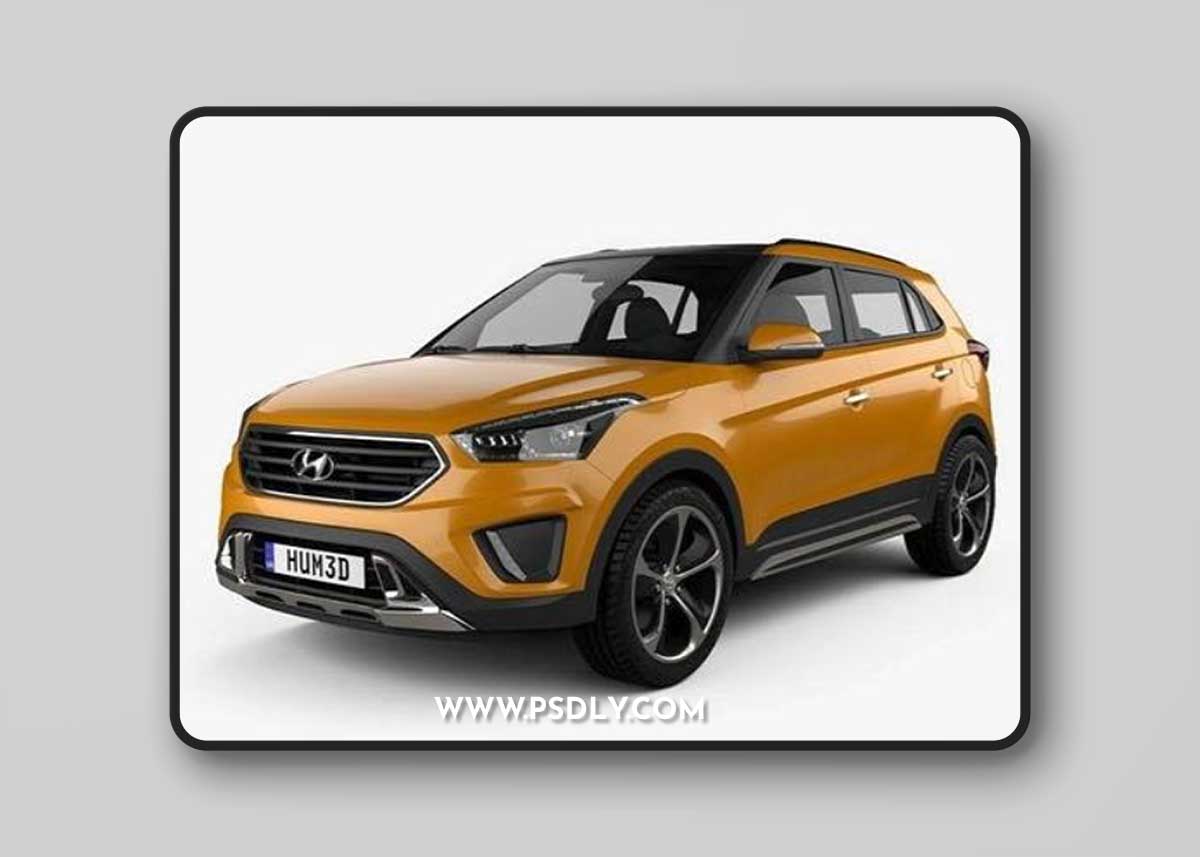 Hyundai ix25 2014 - 3d model
