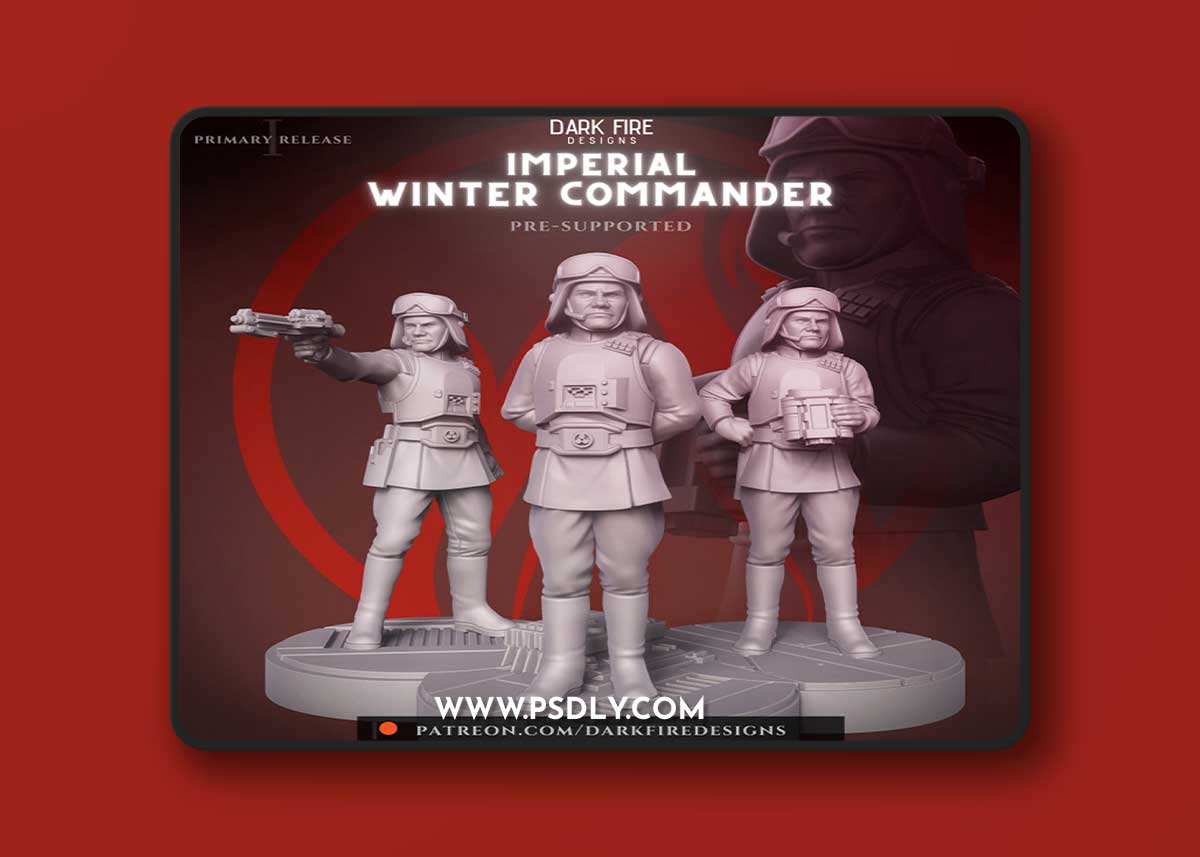 Imperial Winter Commander – 3D Print Model