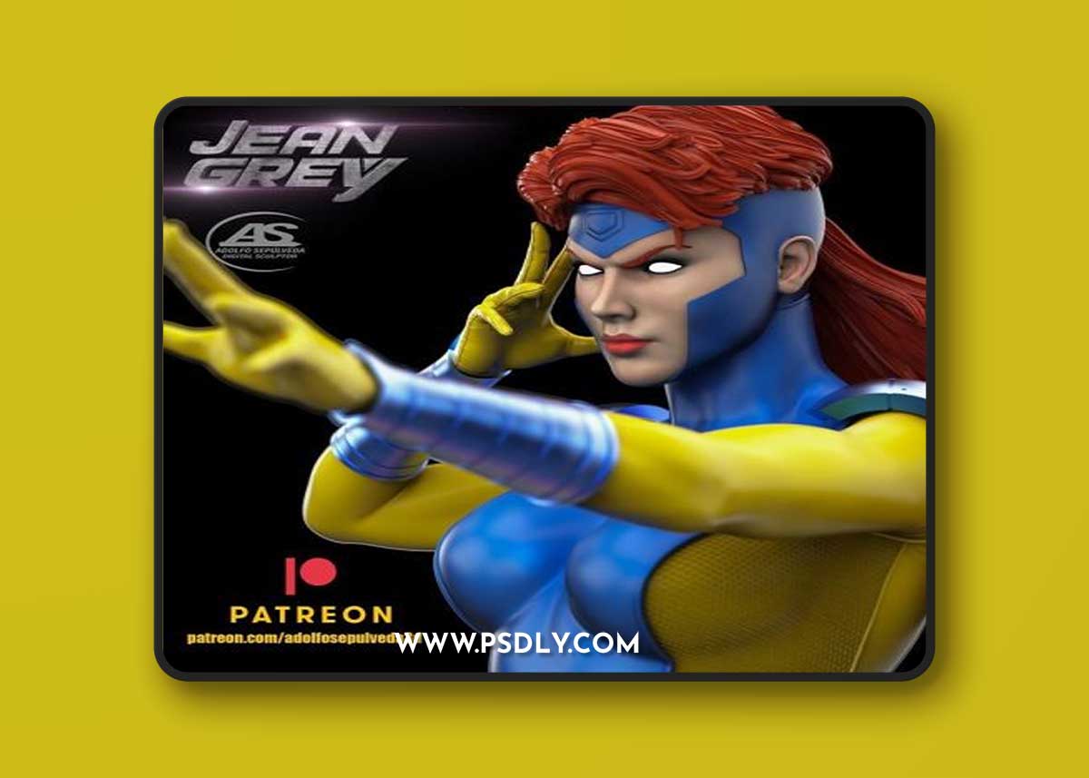 Jean Grey – 3D Print Model