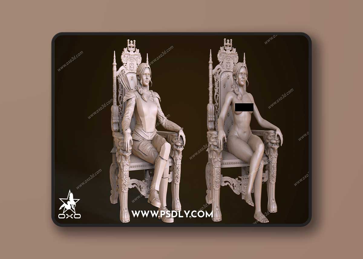 Katniss Everdeen NSFW Version – 3D Print Model