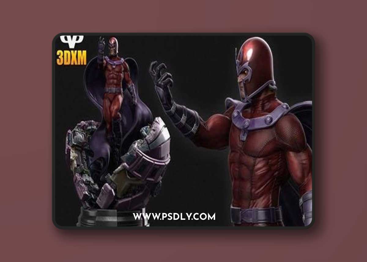 Magneto - Marvel Comics - 3D Print Model