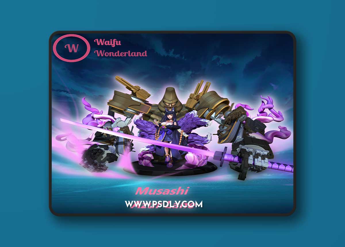 Musashi Azur Lane – 3D Print Model