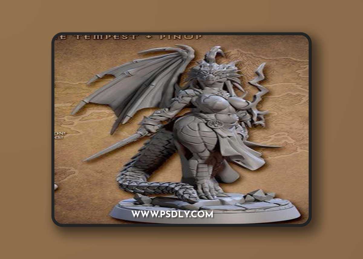 Onixia the Tempest – 3D Print Model