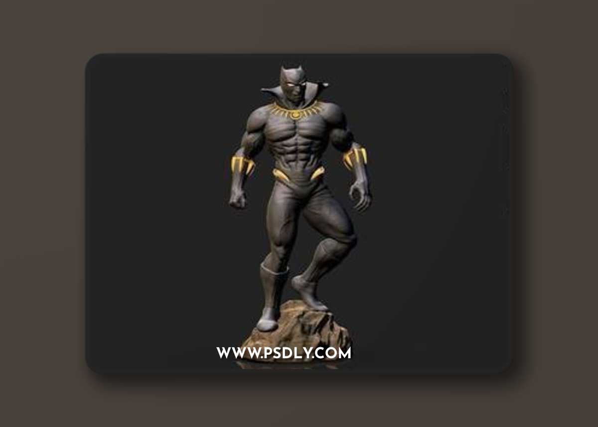 Black Panther Comics – 3D Print Model