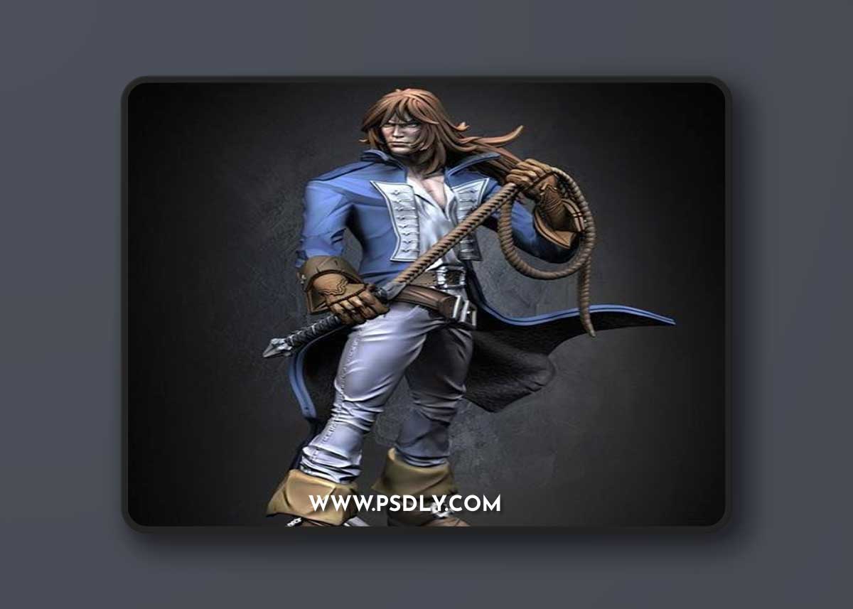 Richter Belmont Fanart – 3D Print Model