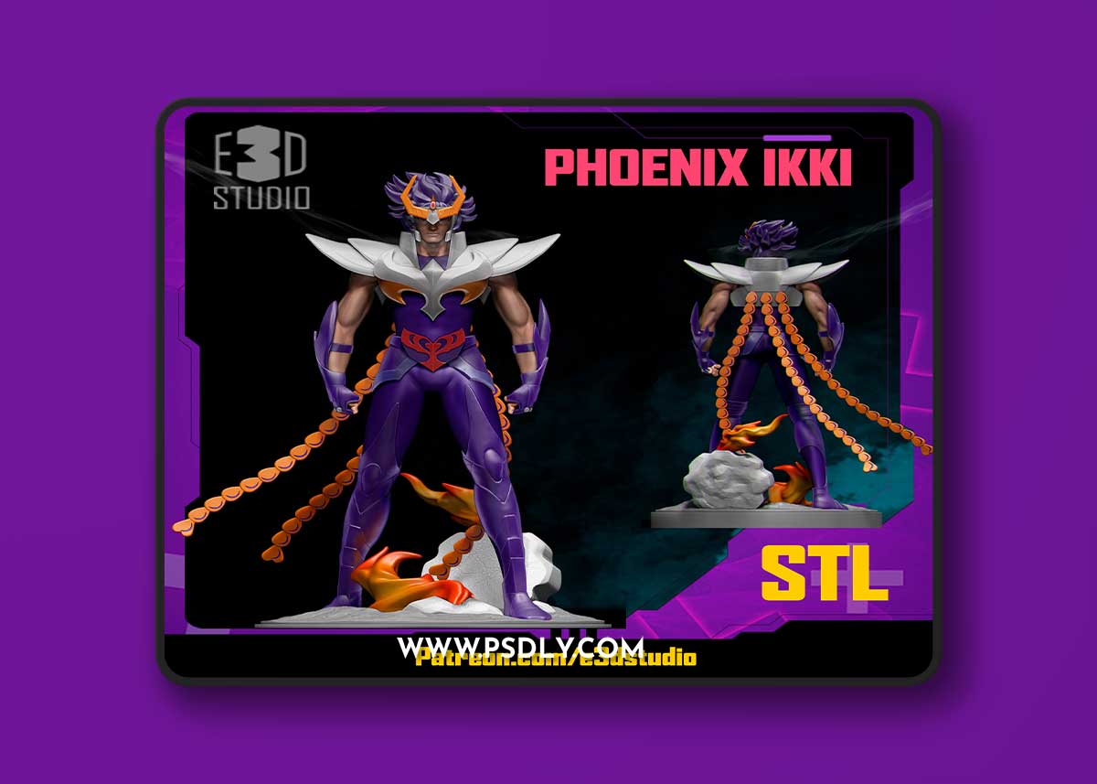 Saint Seiya - Ikki Phoenix – 3D Print Model