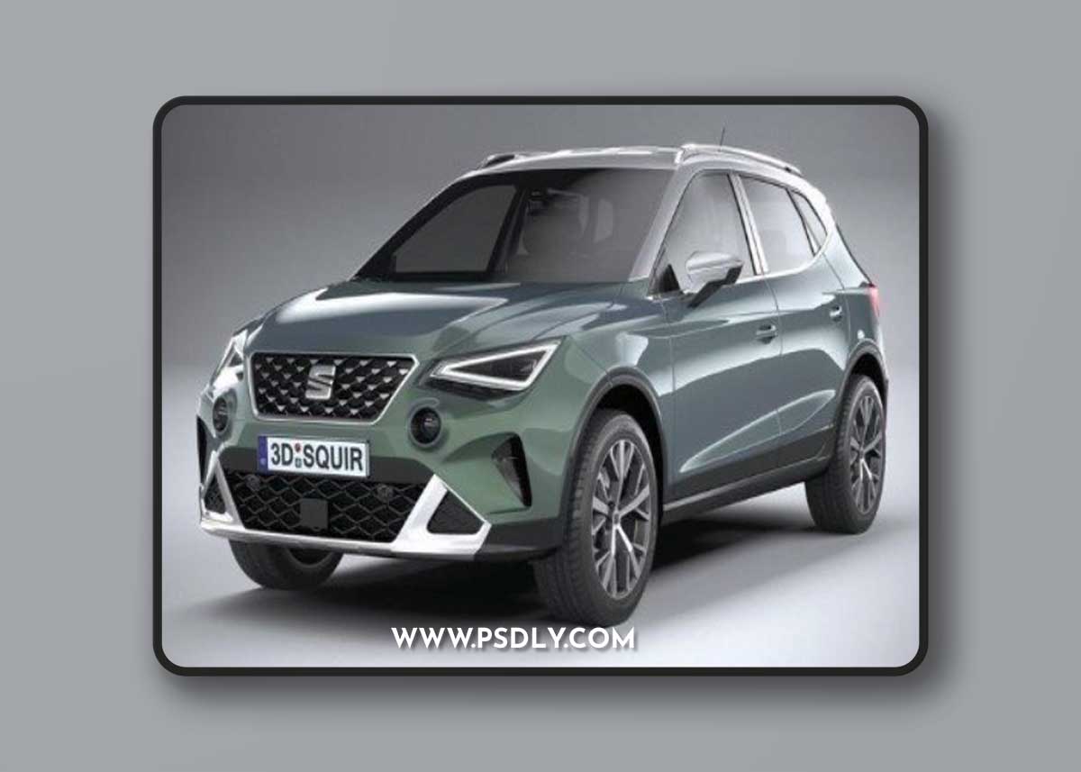 Seat Arona 2022 3D Model