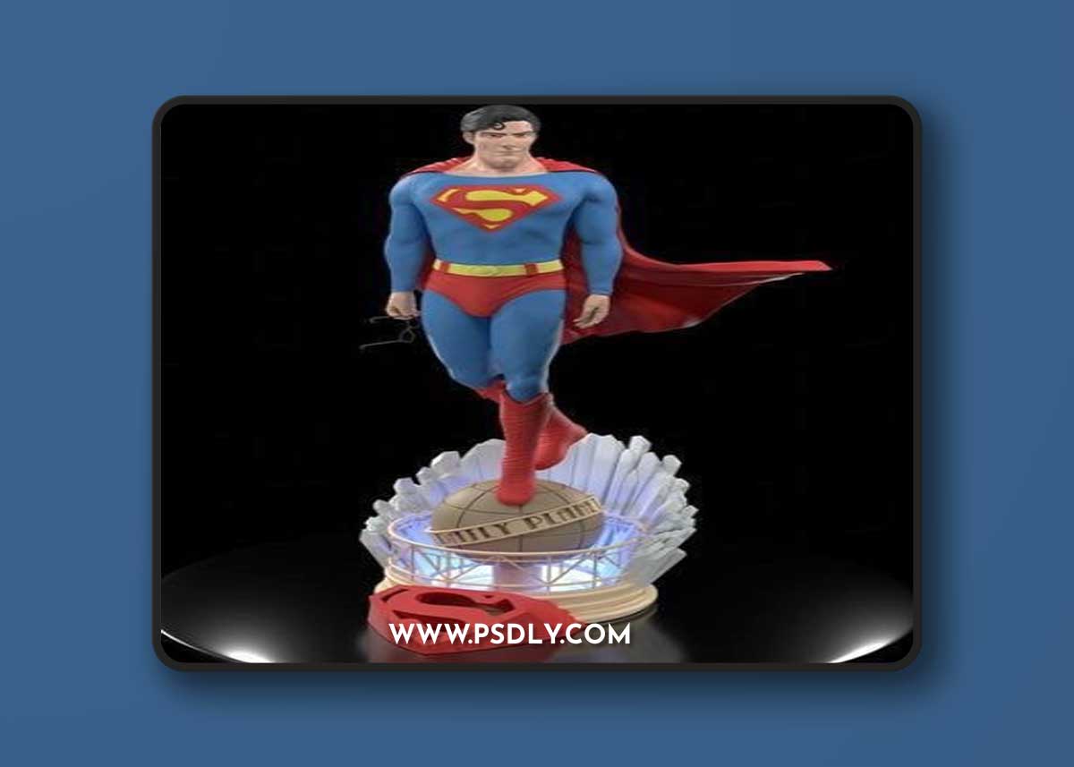 Superman (Christopher Reeve) - SkyOP Studios – 3D Print Model