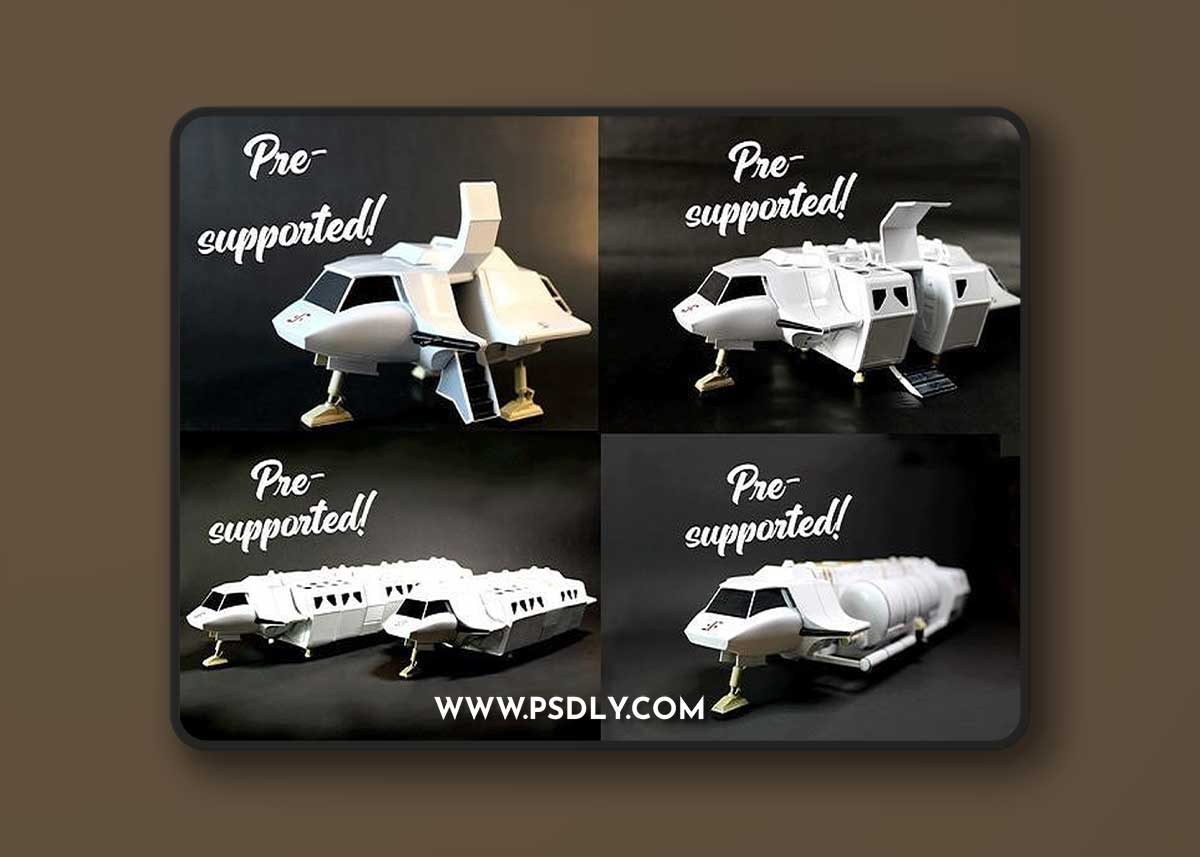 Visitors Ships – 3D Print Model