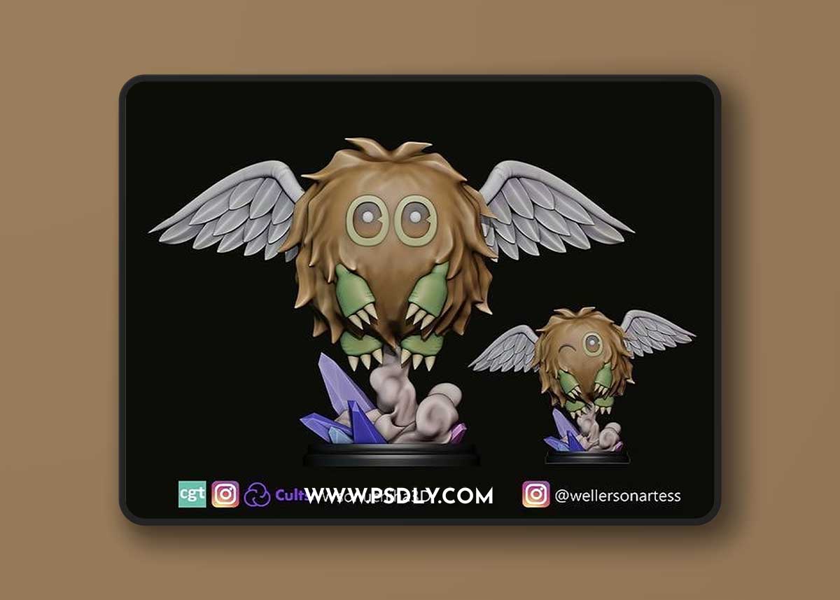 Winged kuriboh figure - yugioh – 3D Print Model