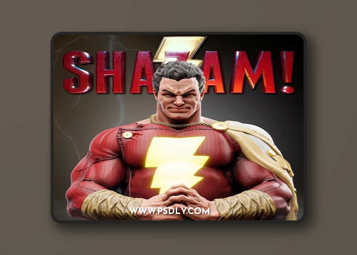 3d Verse Studios - Shazam – 3D Print Model